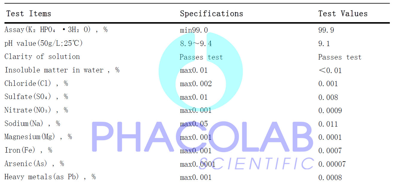 Jhd Di Potassium Hydrogen Phosphate Trihydrate K Hpo H O